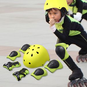 wholesale price Kids Helmet Adjustable Wrist Elbow Knee protective Pads Wrist Guards bike scooter safety helmet set