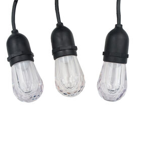 Seven Lights Technology Co., Ltd. Christmas decoration light 48 FT 24sockets LED RGB color chasing commercial outdoor string lights