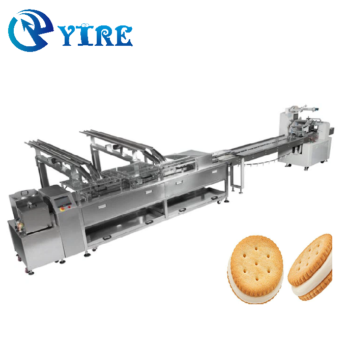 Commercial  biscuit sandwiching machine cookie depositor machine oreo biscuit moulding machine