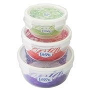 Food grade promotional plastic food container set