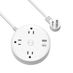 Smart usb power strip extension sockets plug with PD 20W charging port