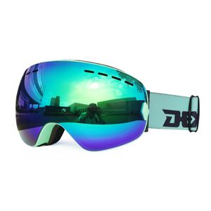 OEM heated ski goggles anti fog lens glass ski face shield custom snow snowboard goggles