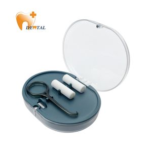 Magnetic suction braces storage Orthodontic retainer portable tooth storage box clinic Denture Storage Box Aligner denture box