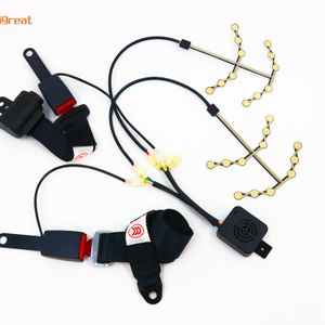 High quality School bus seat occupancy pressure sensor with Push Button Seatbelt Buckle latch