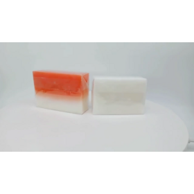 Wholesale 150g bath soap Natural organic Whitening handmade Kojic Acid orange Soap for face and body