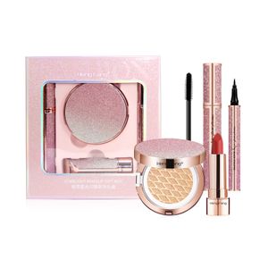 H9387  Wholesale  Makeup Professional Lipstick Mascara Eyeliner Cushion bb cream  kit makeup