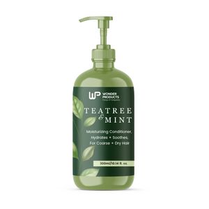 Hot selling OEM Tea Tree & Mint Moisturizing Conditioner for all hair types available at wholesale price with customized logo