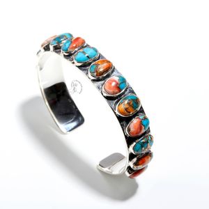 Oyster Turquoise Gemstone oval Shape 925 Sterling Silver bezel Setting bangle Silver bangle Fine Jewelry multi Color bangles