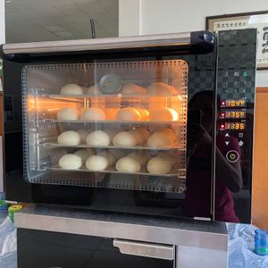 Commercial oven Bakery 4 Trays Min Electric Convection Oven For Baking With Steam Function