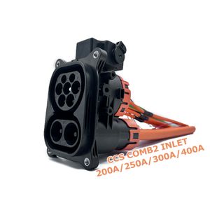 Factory Direct 200A/250A/300A/400A Combo 2 Fast Charger Connector Electric Vehicle CCS2 EV Socket