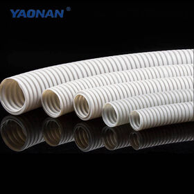 PVC Colorful Plastic Hose Pipe Hdpe Double Wall Corrugated Pipe/ Conduit Tubing For Wireprotection