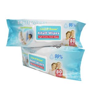 Manufacturer factory price 50gsm big size parents use adults disposable towels cleansing wipes