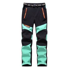 Hiking Pants in Winter Topgear Man's & Women's High Stretchable Thermal Breathable Windproof Waterproof Standard Adults Solid