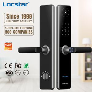 Locstar Dropshipping Cerradura Inteligente Biometric Digital Fingerprint Smart Lock For Main Door