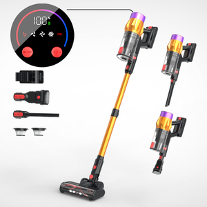 V18 Vacume Cleaner Dust Sensor 21000Pa Strong Suction Battery Aspirateur Portable Wireless Vacuum Cleaner for Sale