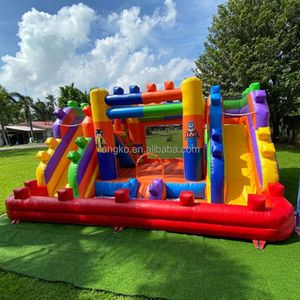 water jumpers inflatable trampoline bounce house casa inflable with slide pool