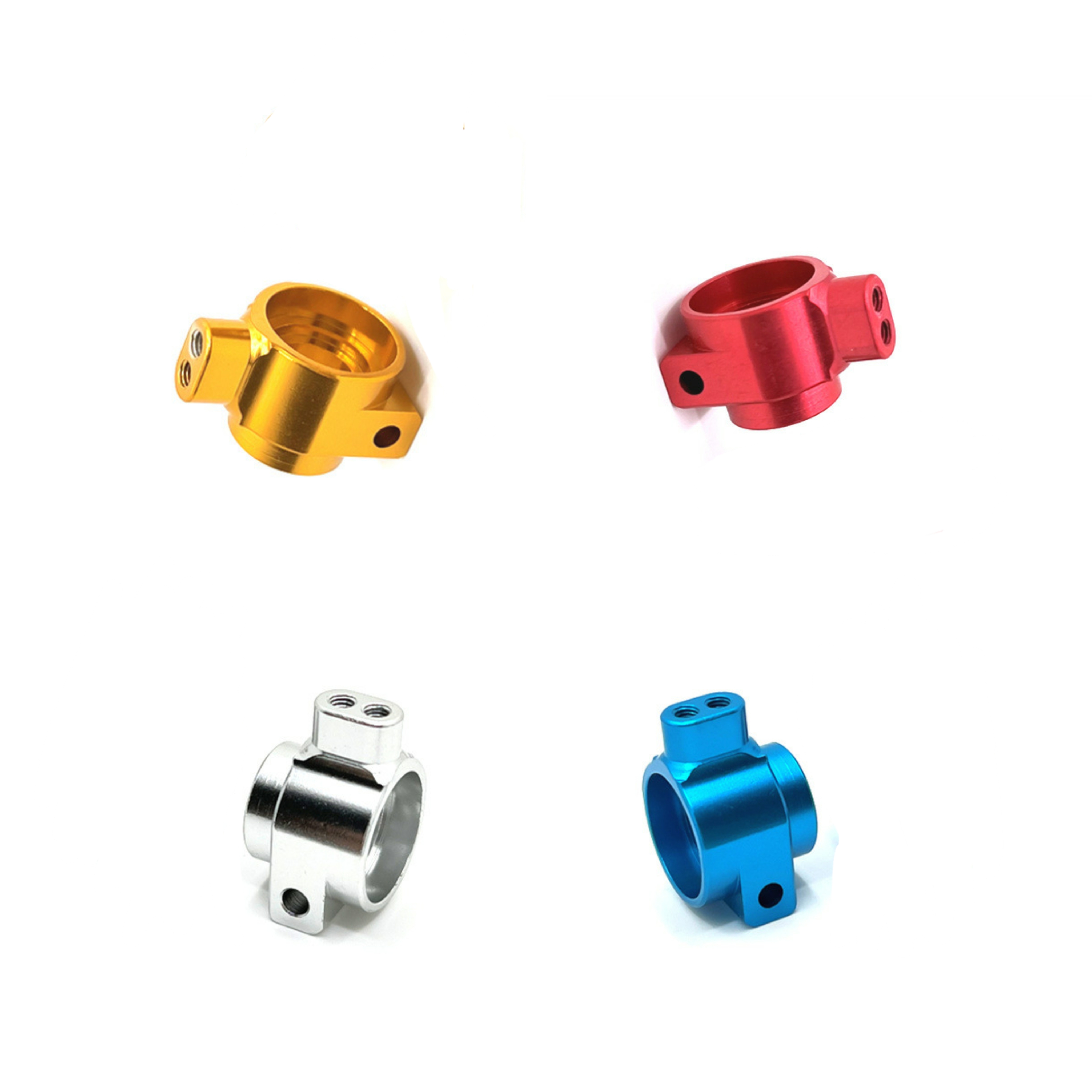 Customized 3 Axis Cnc Milling Machined Processing Aluminum Remote Control Car Parts