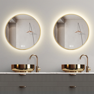 Factory New Design Smart Led Mirror Bathroom Round Anti-Fog Led Mirror With Light