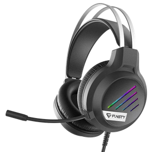 Gaming Headphones With Mic Led Light Over Ear Wired Headset For Pc Game