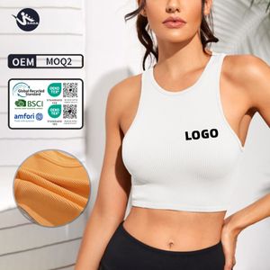Wholesale Custom Yoga Bra Fitness Tank Top Running Shockproof Strap Sports Bra Vest Body Shaping Sports Bra