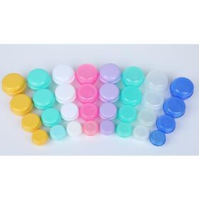 Wholesale Mushroom PP Plastic Face Cream Jar 5g 10g 20g 30g 50g Pink Purple Blue Green White Clear Color Cosmetic Packaging Jar