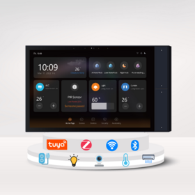 Tuya 10 inch Smart Home Control Panel with Tuya Zigbee Gateway WIFI Smart Touch Panel for Tuya Smart Home Automation