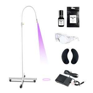 New sliding eyelash light uv eyelash lamp for eyelash extension best lash extension tool