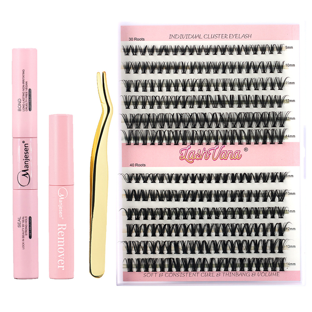 Hangzhou HWLH Technology Company Ltd. new DIY Segmented individual false eyelash large capacity false eyelashes natural daily grafting eyelash set