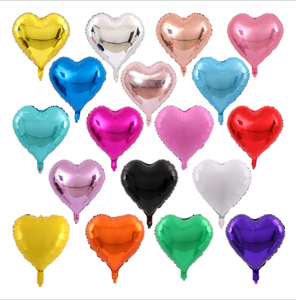 18 inch Heart Foil Balloons Inflatable Helium Balloons Birthday Party Wedding Decoration Balloon Baby Shower Supplies