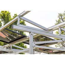 Solar aluminum racking system