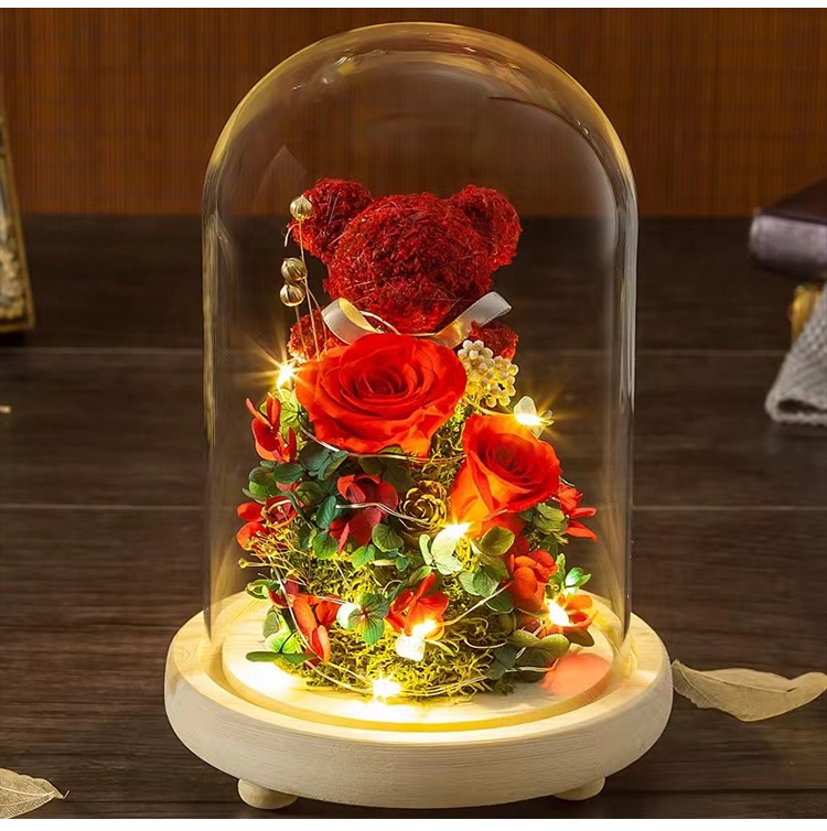 Beijing Jiaxunda Technology And Trade Co., Ltd. artificial dried flowers home decoration items party interior decorations gifts for women birthday gift real touch flowers