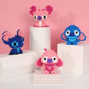 Wholesale 100-Style Children's Puzzle Toys Micro Particle Assembly cartoon building blocks Made Plastic ABS