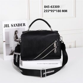 OEM/ODM factory one stop solution wholesale low moq vegan PU high end women satchel purse and handbag lady shoulder bag for women