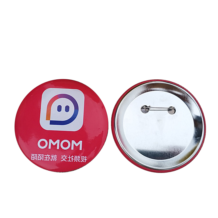 NO MOQ Custom Logo Hologram Tinplate Button Pins High Quality Colorful Anime Cartoon Badges for Bags Wholesale