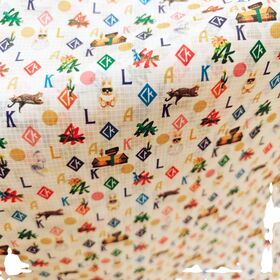 High quality 100 polyester rip-stop taffeta fabric digital print for down jacket outdoor clothing fabric