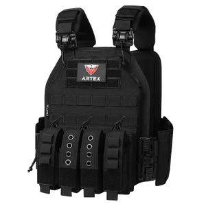 Professional MOLLE Modular Tactical Vest Quick Release Light Weight Plate Carrier Vest Safety Gilet Tactique