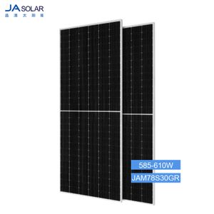 JA Most Popular PV Module JAM78S30 585-610/GR 580W 585W 590W 595W 600W 605W 610W JA Solar Panel
