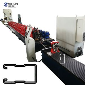 Fully Automatic Solar Panel Framing Machine New Photovoltaic Bracket Rolling Machine Construction Manufacturing Plant Motor PLC