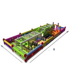 Waimar Manufacturer White Fence Kids Outdoor Soft Playground for Children Toys Play Set