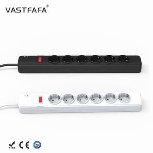 Smart Power Strip 6 Way Power Board For Au Eu Us Uk Sockets Power Strip Surge Protector Plugs & Sockets Support Custom