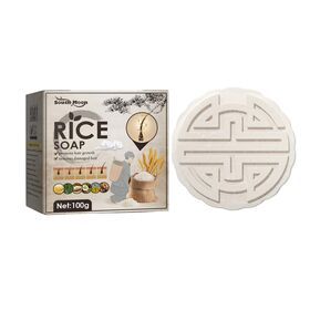 OEM & ODM Private Label Eco Friendly Rice Water Shampoo Hair Shampoo Soap 100% Rice Water Shampoo Bar