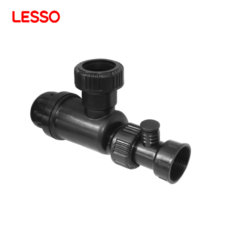LESSO plastic easy installation black 40mm hdpe irrigation pipe fittings basin tray for water supply