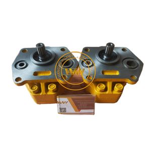 Construction Machinery Parts Hydraulic Gear Pump Main Pump 07443-67503 07443-67504 for Bulldozer D60A-6