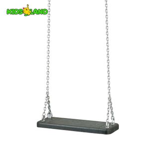 Outdoor Extra Heavy-Duty Baby Rubber Patio Swing Seat with Chains for Playgrounds Schools Courtyards
