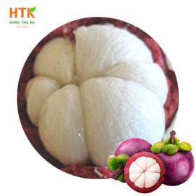 Best Seller Frozen MANGOSTEEN Fruit IQF Whole Peeled Pulp BQF Juice Puree from HTK Food factory in Vietnam for Food & Beverage
