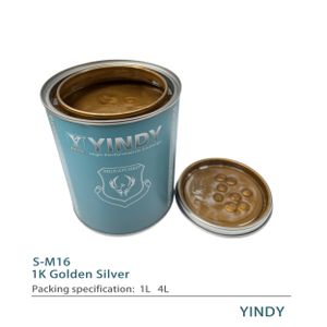 1K Silver Powder Pigment Auto Coating Auto Paint High Gloss Car Refinish Paint Direct Manufacturer Price
