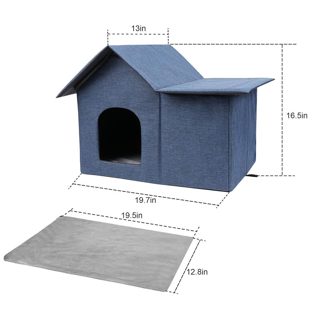 Factory Wholesale Cat Litter Big  Cute Cat House Good Price Making Machine Cheap Cat Houses