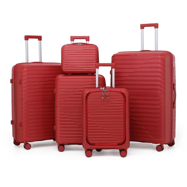 High Quality  Expandable  Luggage Airplane Trolley Case  PP Travel Luggage