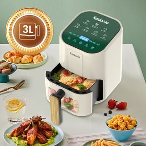 Kadonio Space-saving Mini Air Fryer 6 Customizable Functions Kitchen Small Appliances Air Frier Fryer
