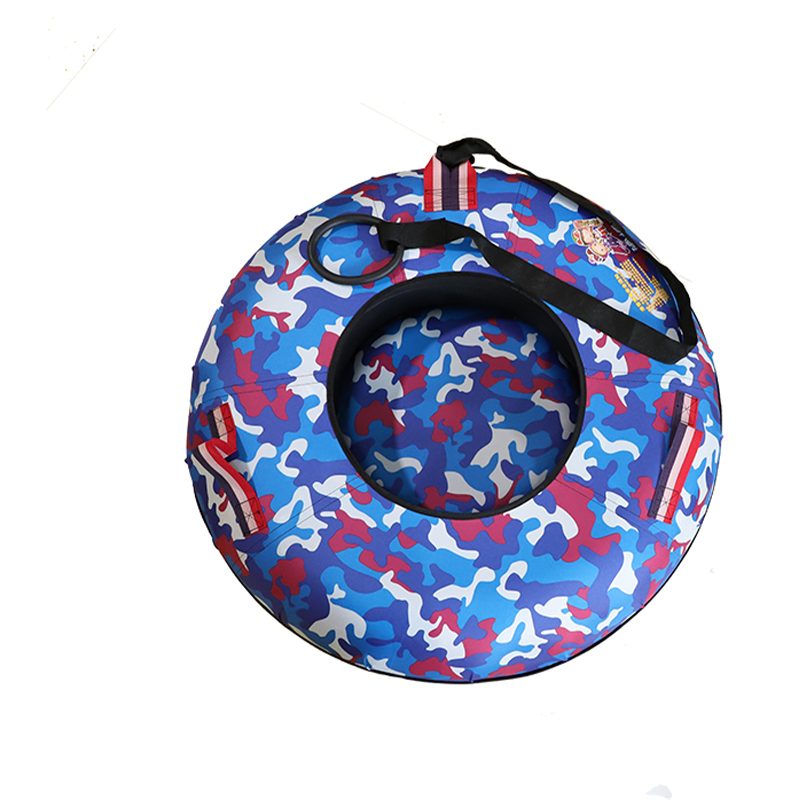 Factory Outdoor Pvc Commercial Inflatable Snow Sled Tubes Winter Game Snow Sledge Tube